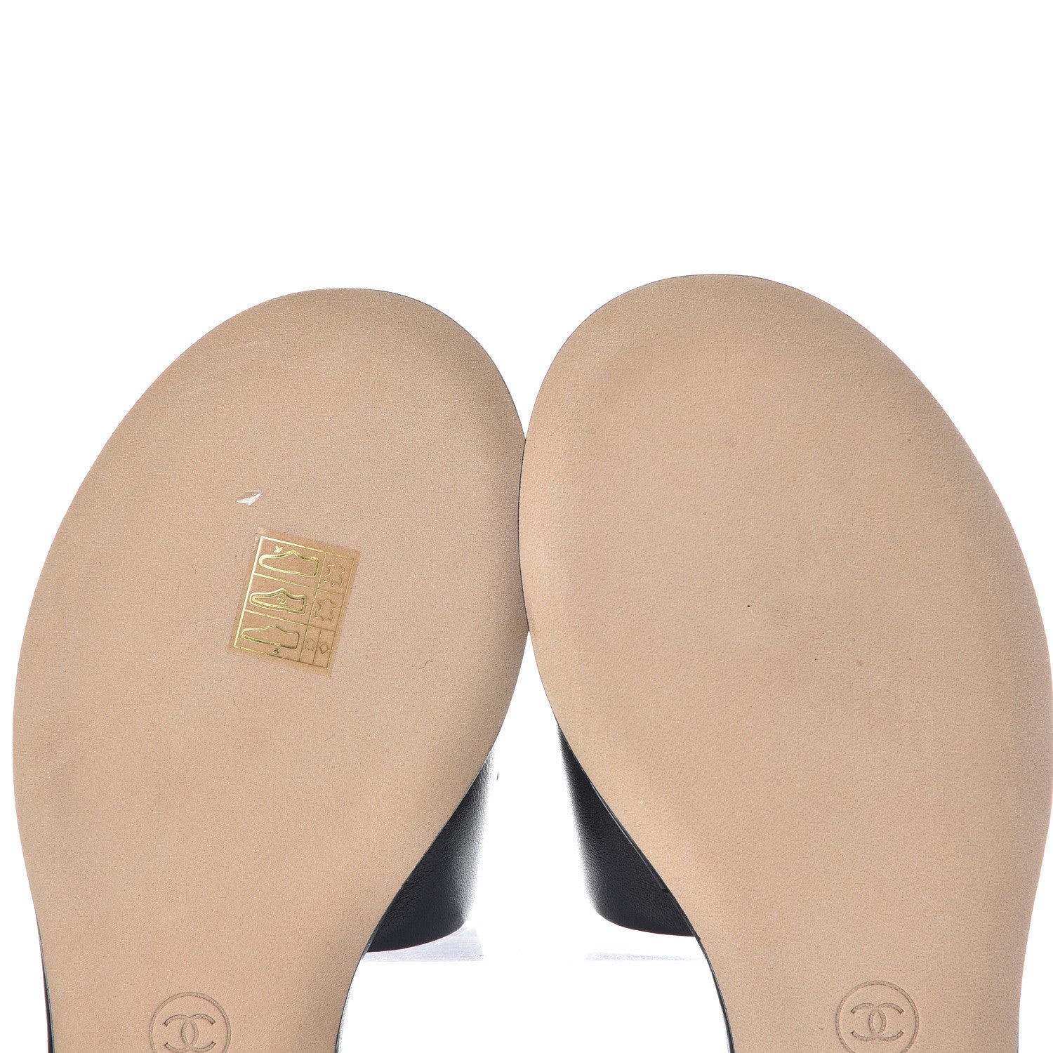 Chanel Lambskin Beaded CC Mules 39 Black 8 of 10