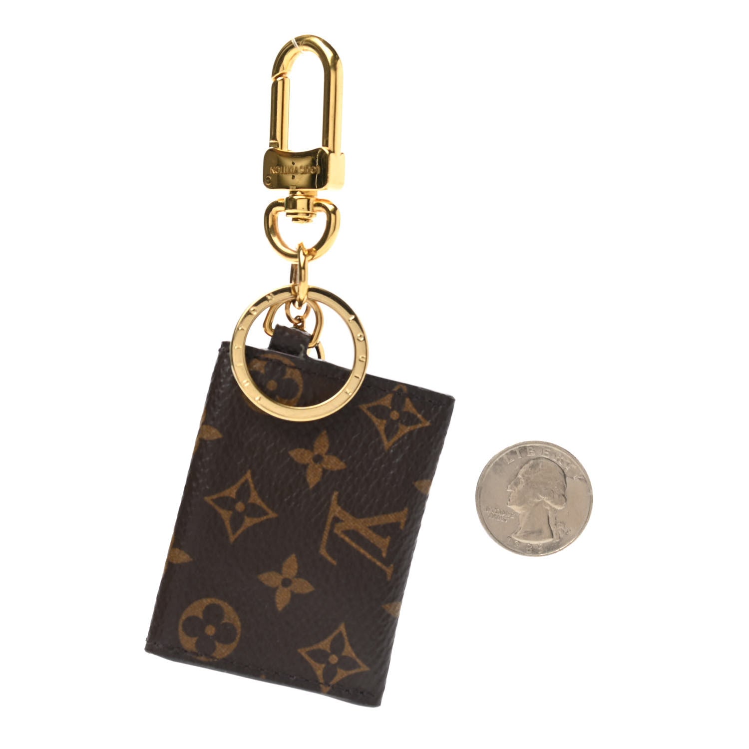 Louis Vuitton Monogram Kirigami Pouch Bag Charm Key Holder 2 of 4