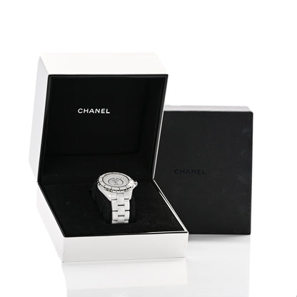 Chanel Stainless Steel Ceramic 38mm J12 Phantom Automatic Watch White 5 of 5