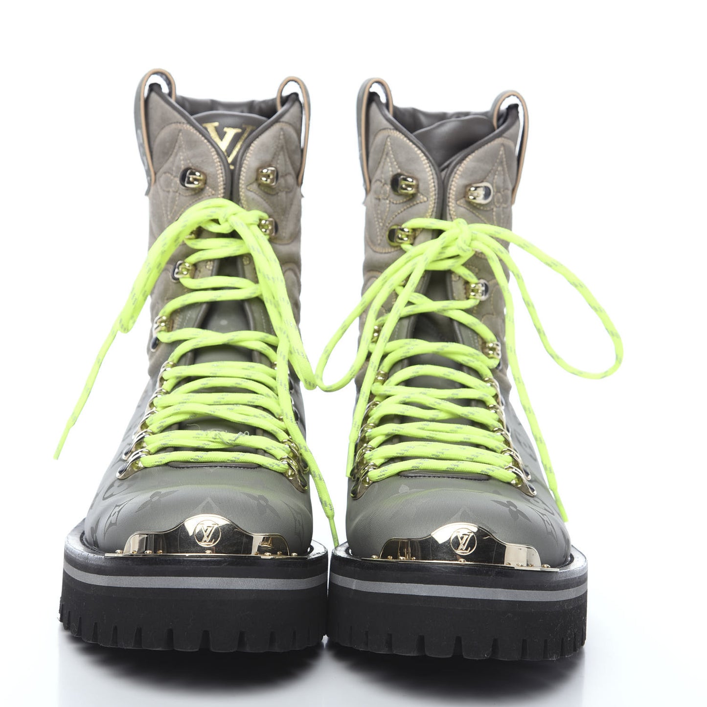 Monogram Titanium Mens Outland Ankle Boots 7