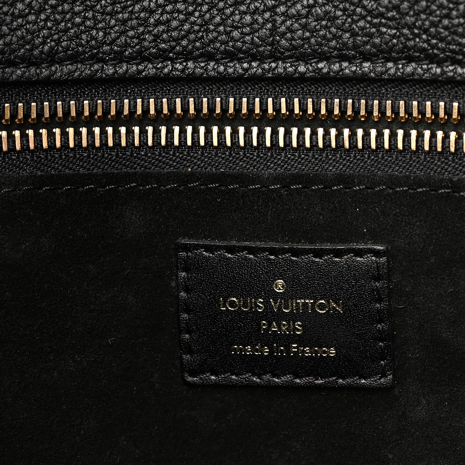 Louis Vuitton Veau Cachemire Tote W PM Black 6 of 9