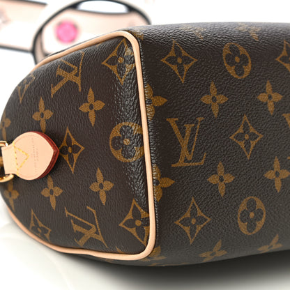 Louis Vuitton Monogram Speedy Bandouliere 20 Black 9 of 10