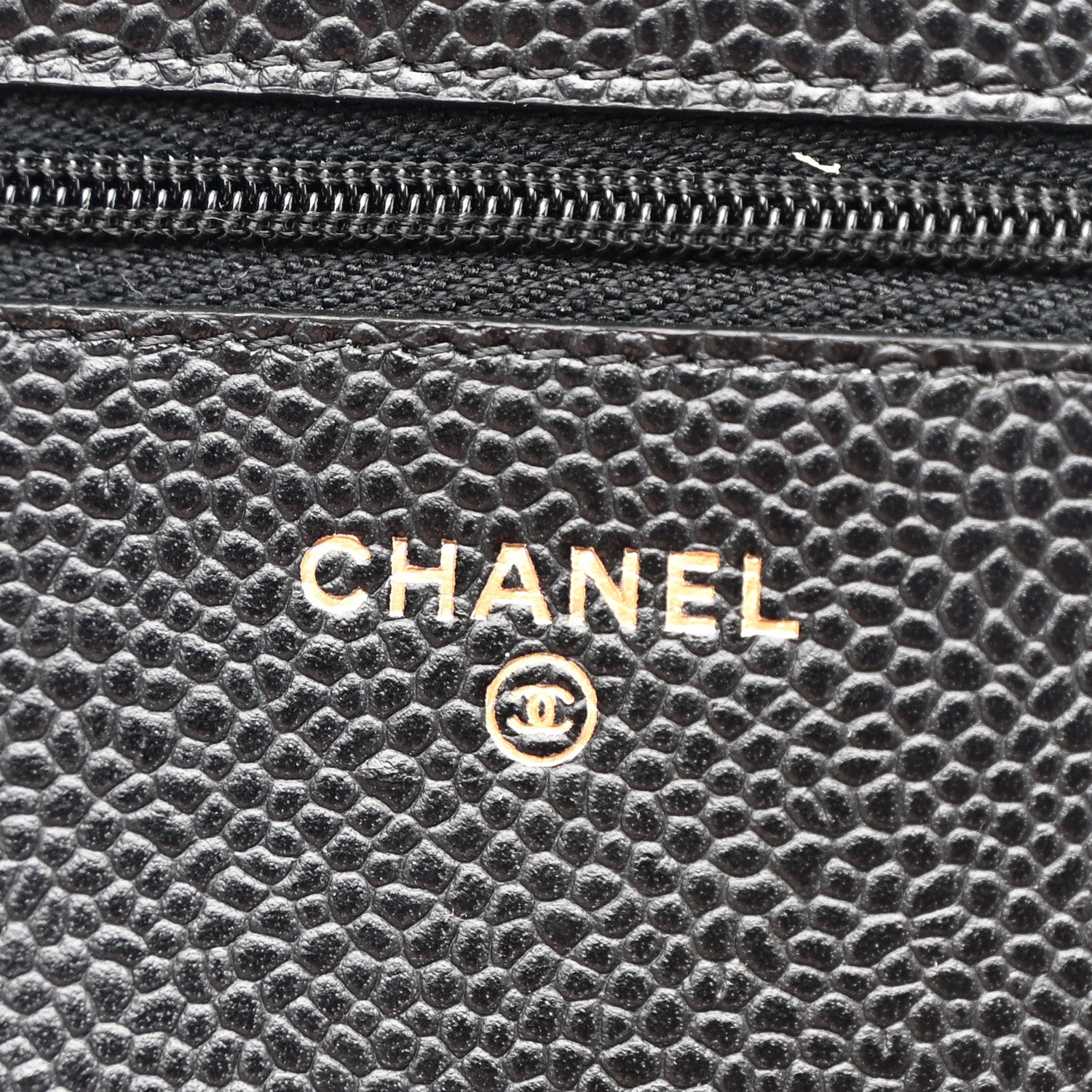 Chanel Caviar Quilted Wallet On Chain WOC Black 6 of 12