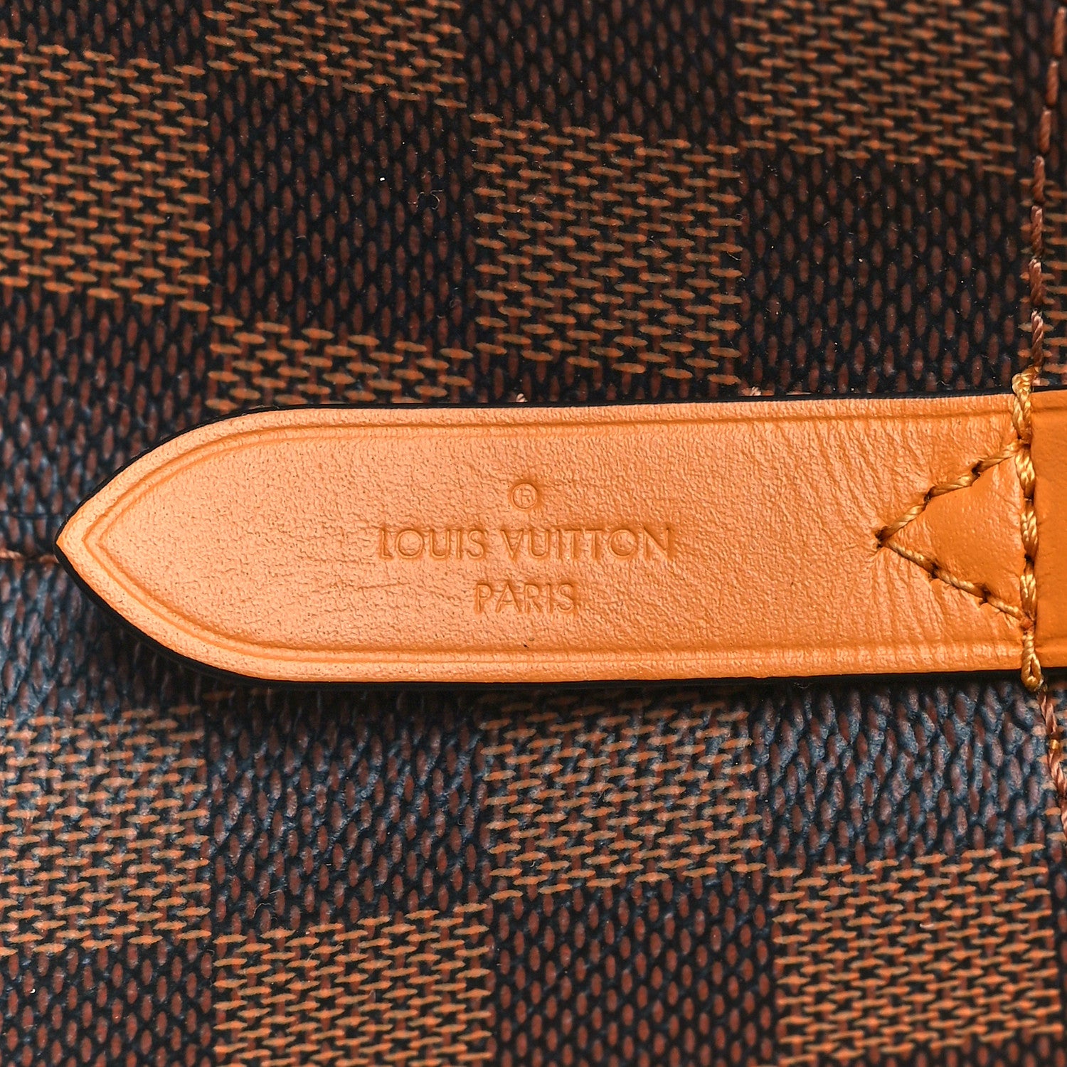 Louis Vuitton Damier Ebene Neonoe MM Safran 6 of 9