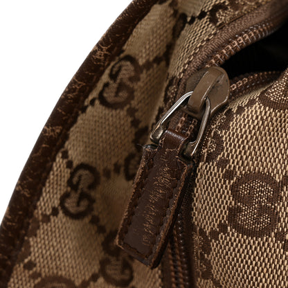 Gucci Calfskin Monogram Tall Tote Brown 14 of 14