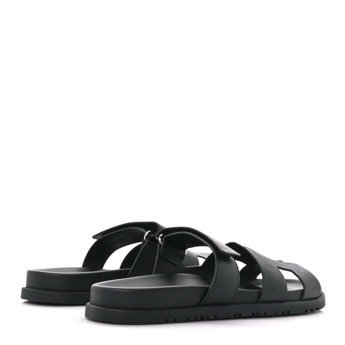 Calfskin Womens Chypre Sandals 41 Black
