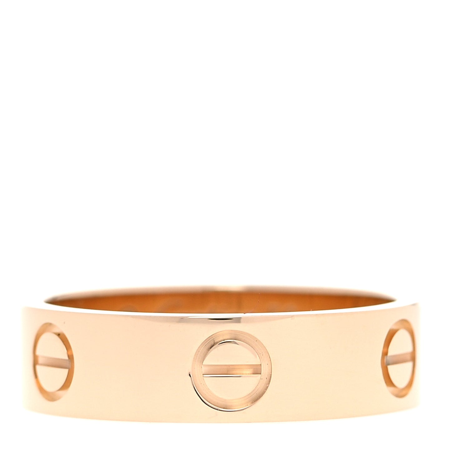 18K Yellow Gold 5.5mm LOVE Ring 56 7.5