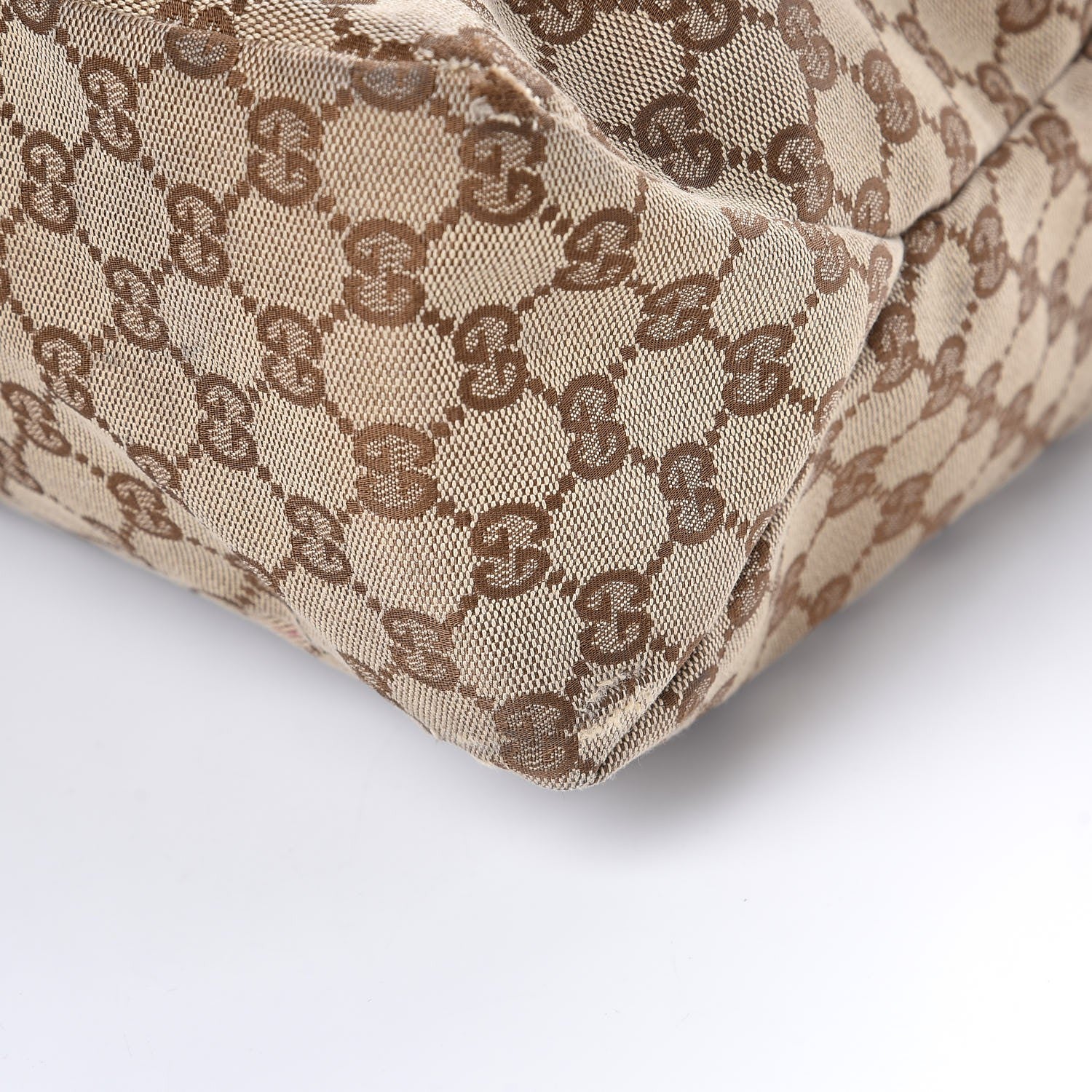 Gucci Monogram Large Horsebit Chain Hobo Off White 13 of 13