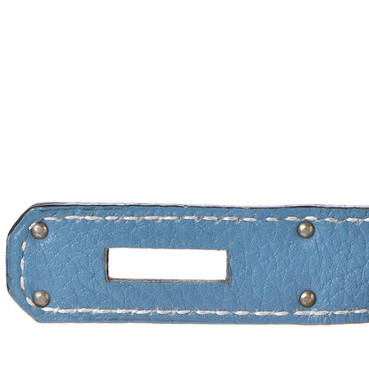 Hermes Togo Birkin 35 Blue Jean 17 of 39