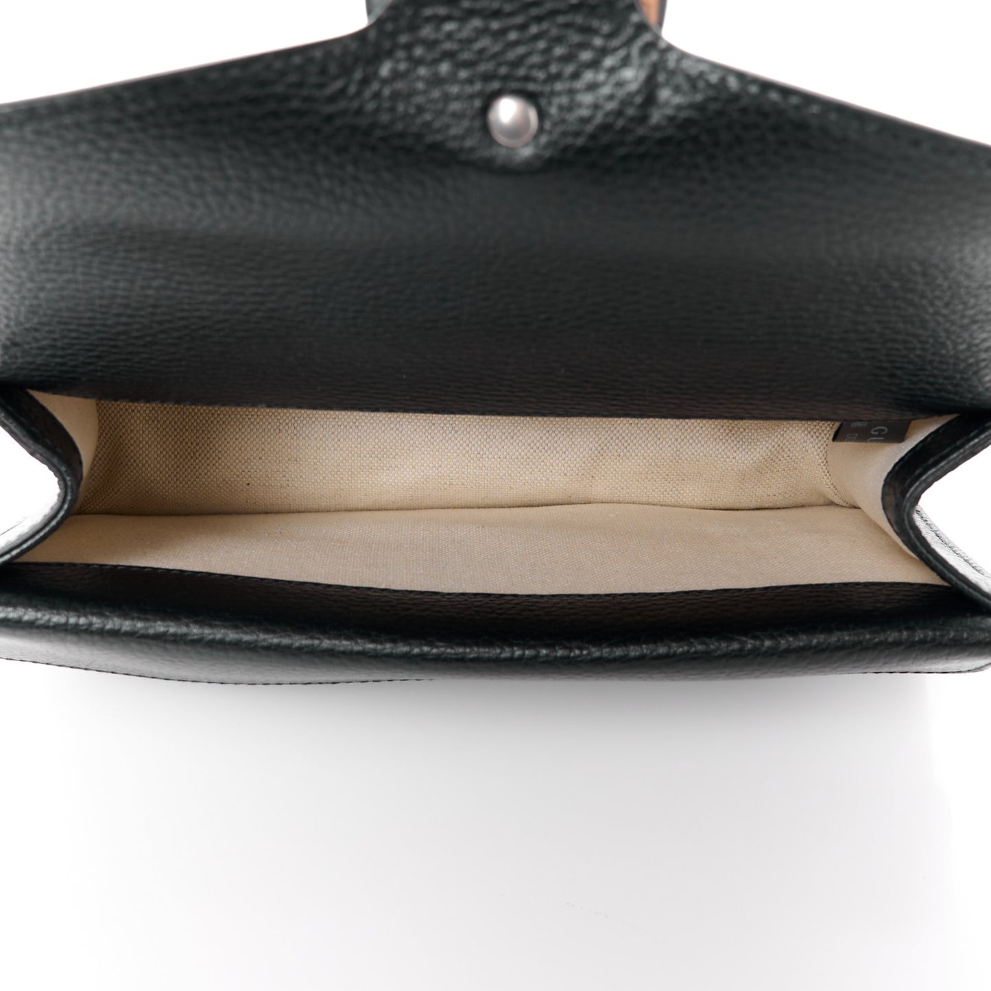 Dollar Calfskin Enamel Small Dionysus Shoulder Bag Black Electric Blue