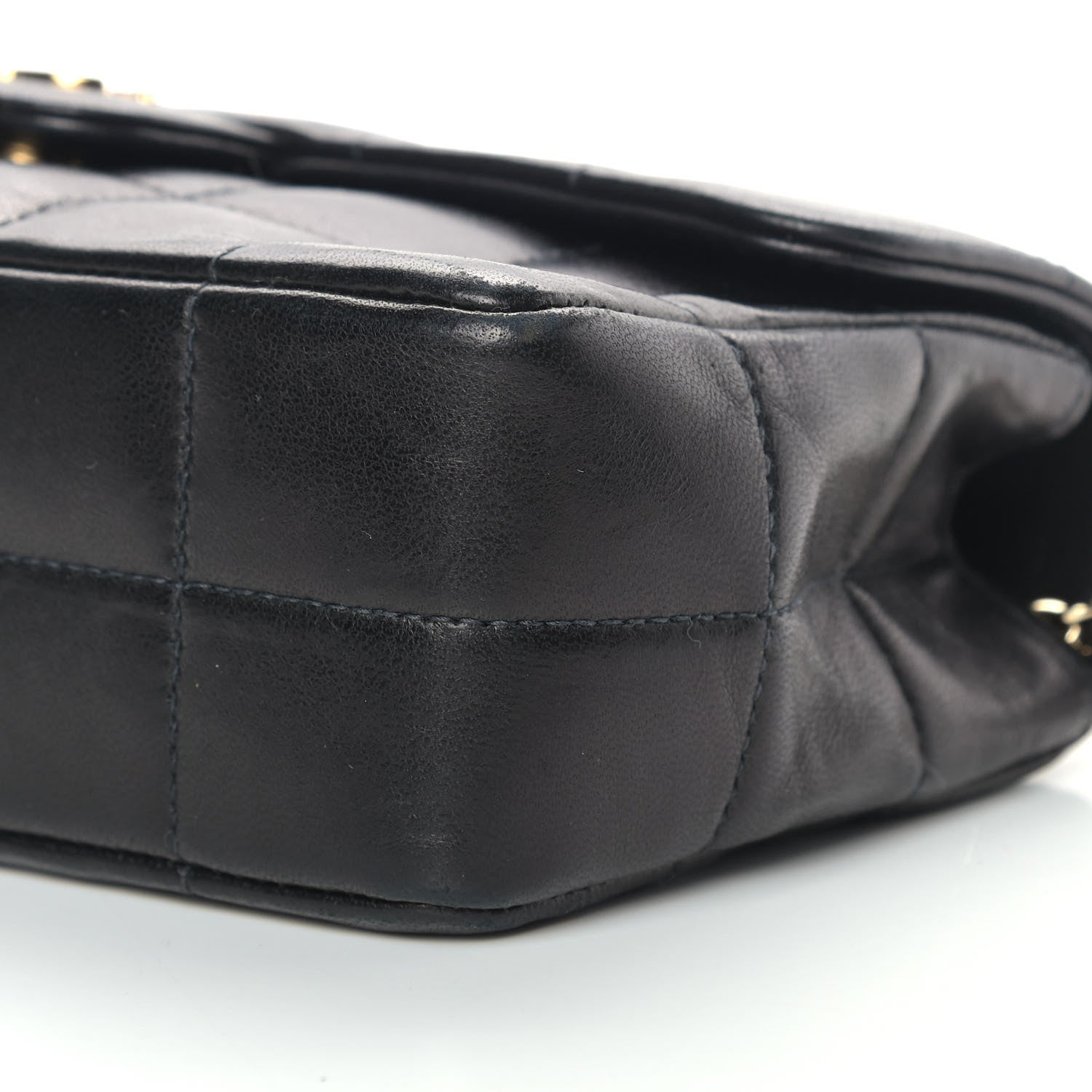 Chanel Lambskin Quilted Mini Chocolate Bar Flap Black 8 of 12