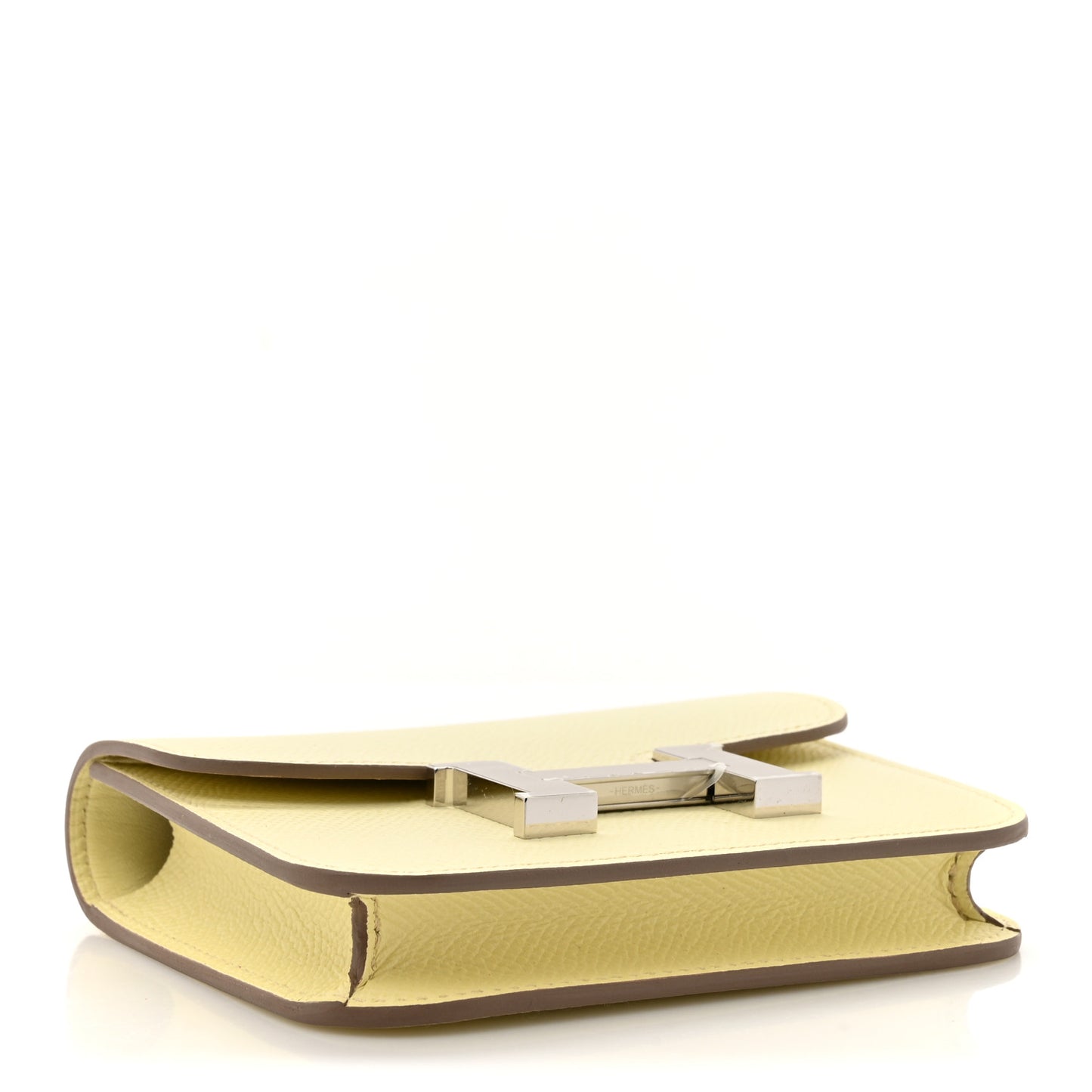 Epsom Constance Slim Wallet Jaune Milton
