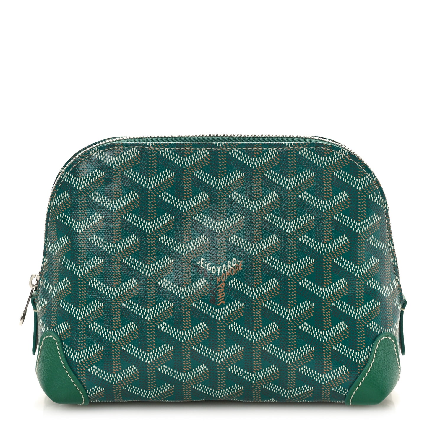 Goyardine Vendome Toiletry Pouch Green