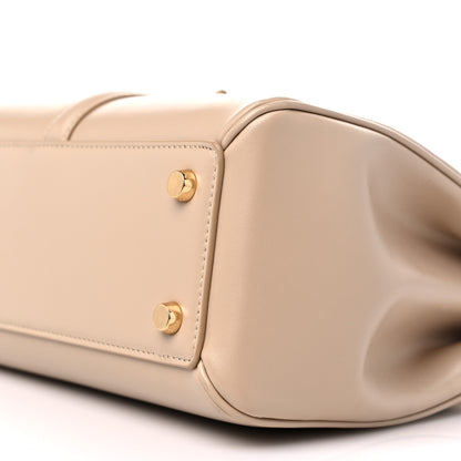 Celine Satinated Calfskin Small 16 Top Handle Bag White 11 of 13