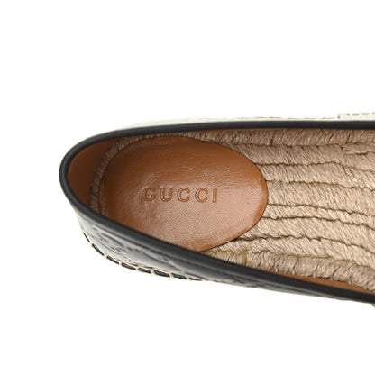 Gucci Guccissima Signature Espadrilles 35.5 Black 7 of 8