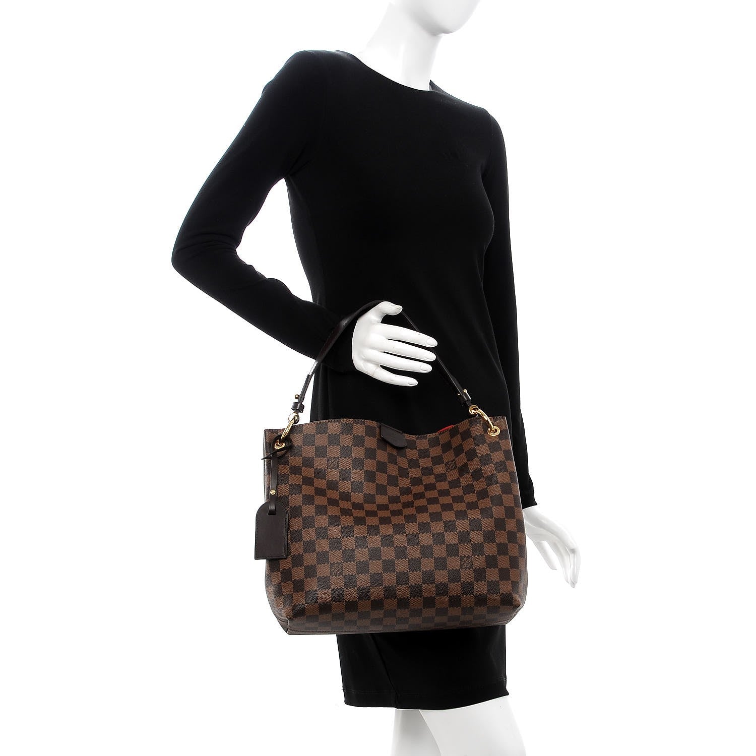 Louis Vuitton Damier Ebene Graceful PM 2 of 10