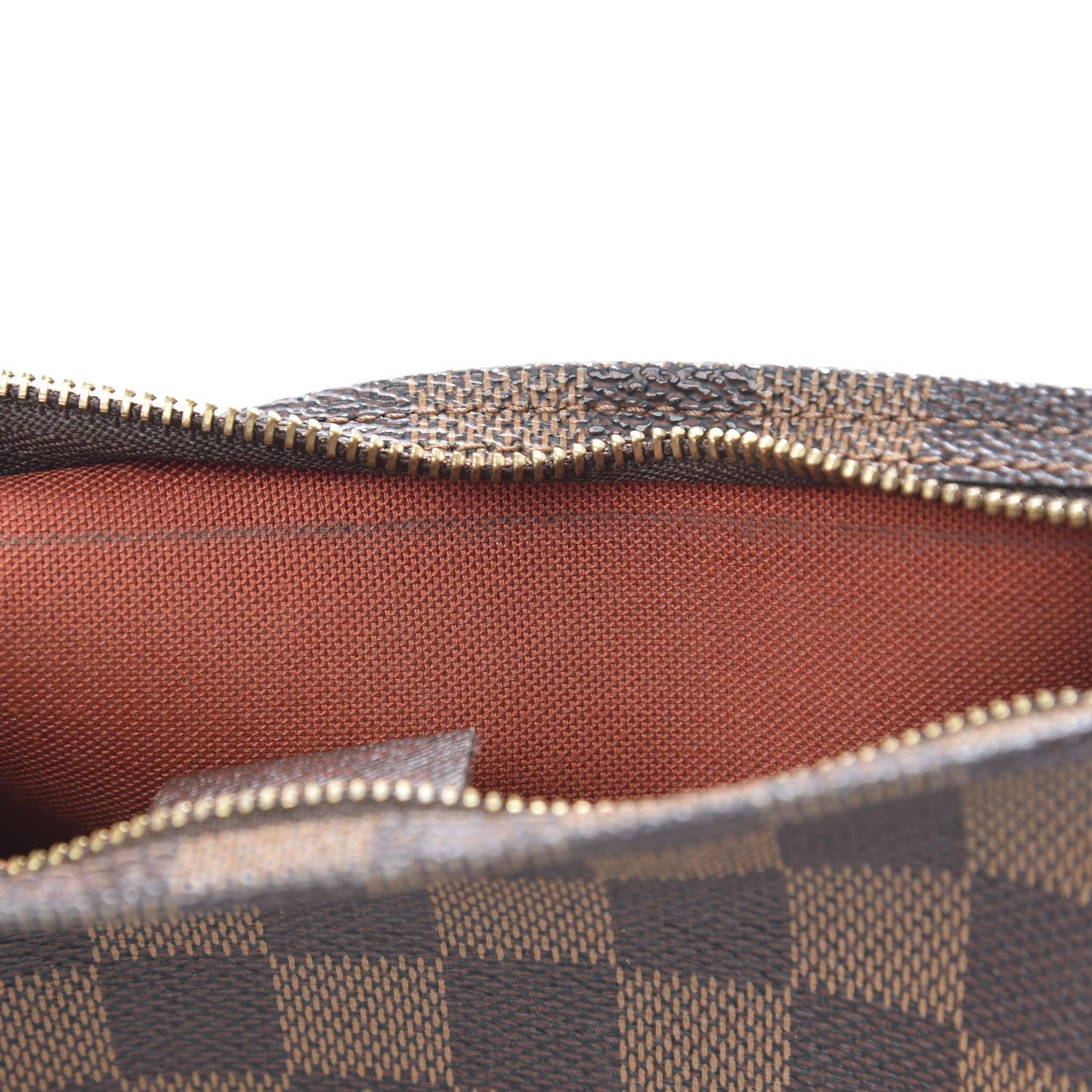 Louis Vuitton Damier Ebene Trousse Make Up Bag Pochette 14 of 15