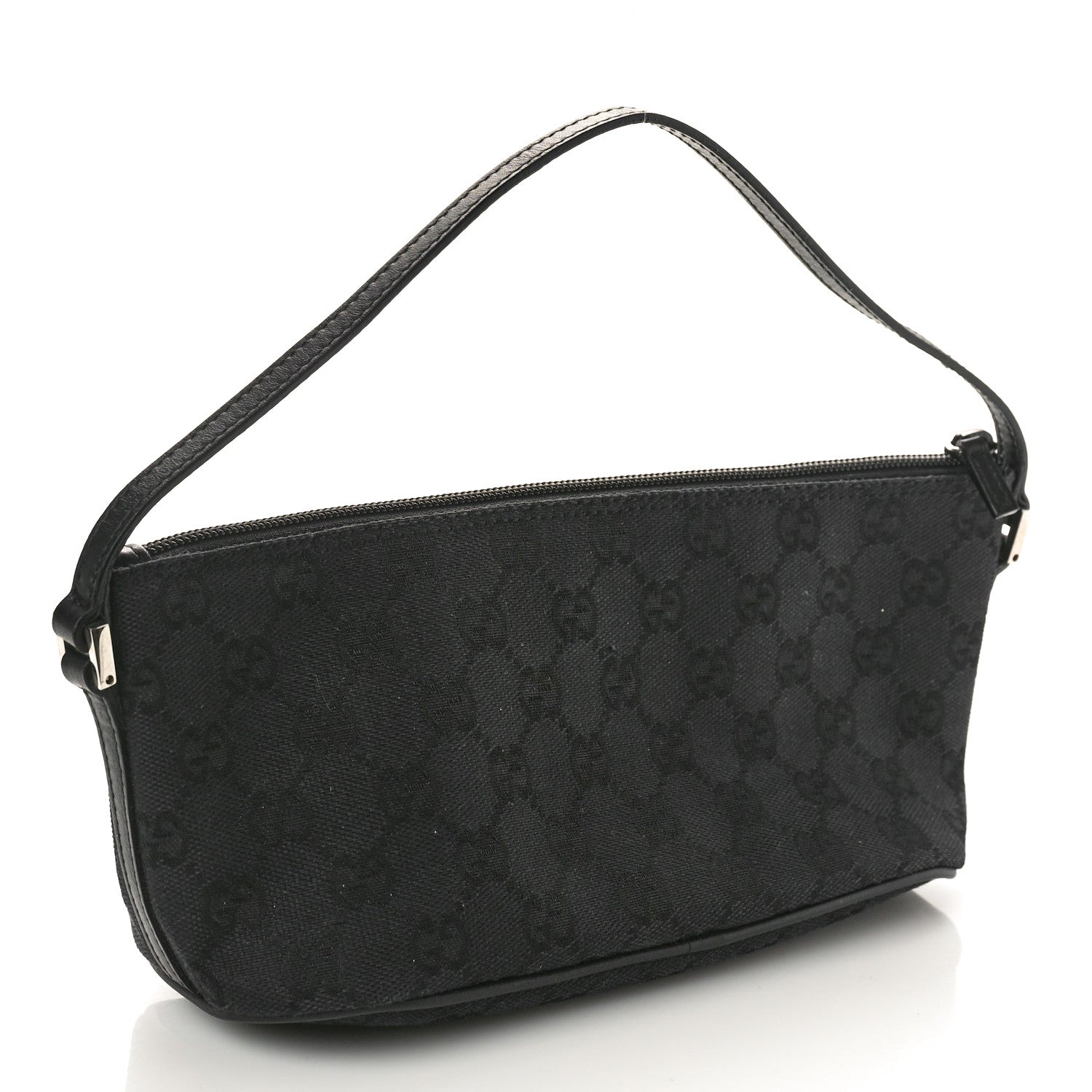 Gucci Monogram Boat Pochette Black 2 of 11
