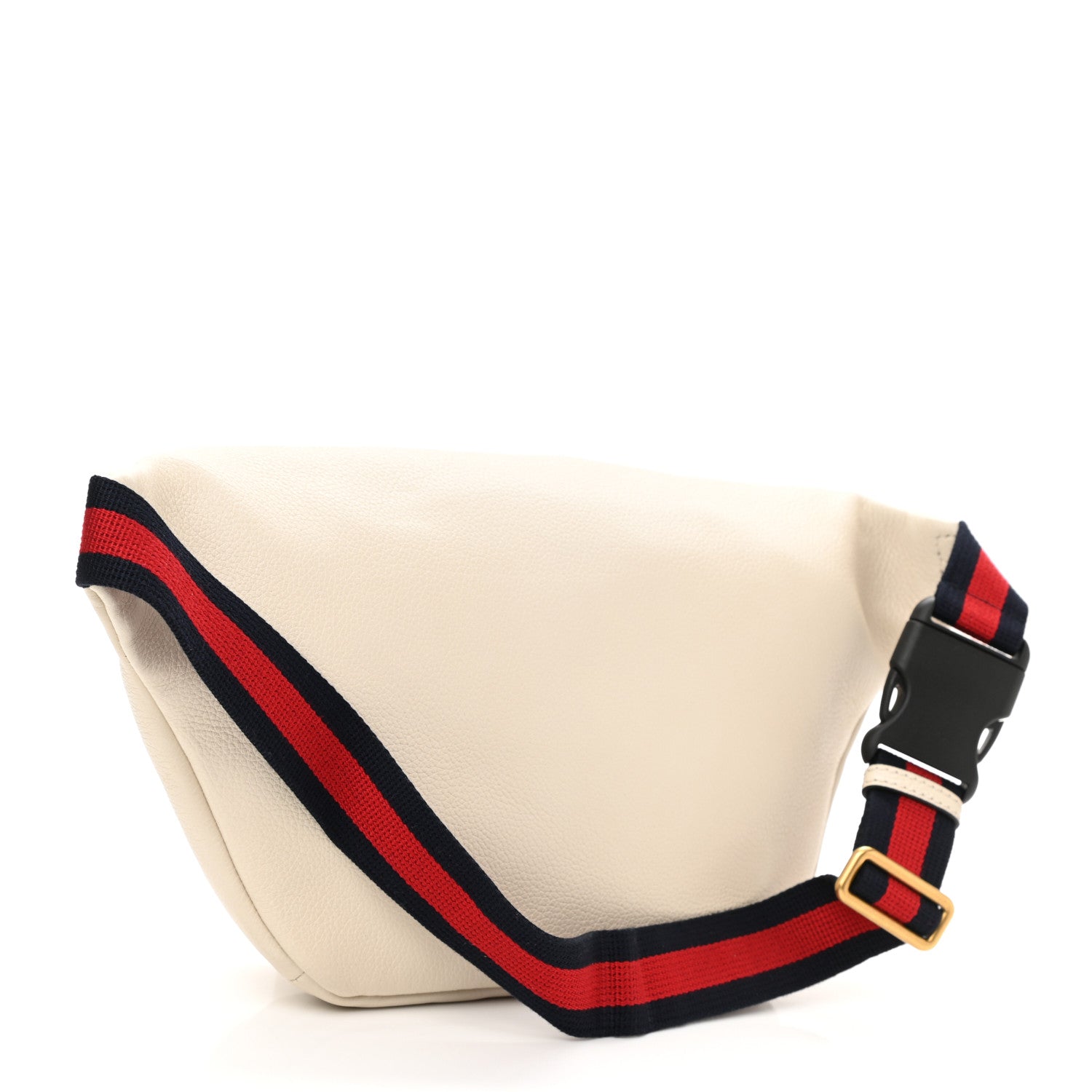 Gucci Grained Calfskin Logo Belt Bag White 3 of 11