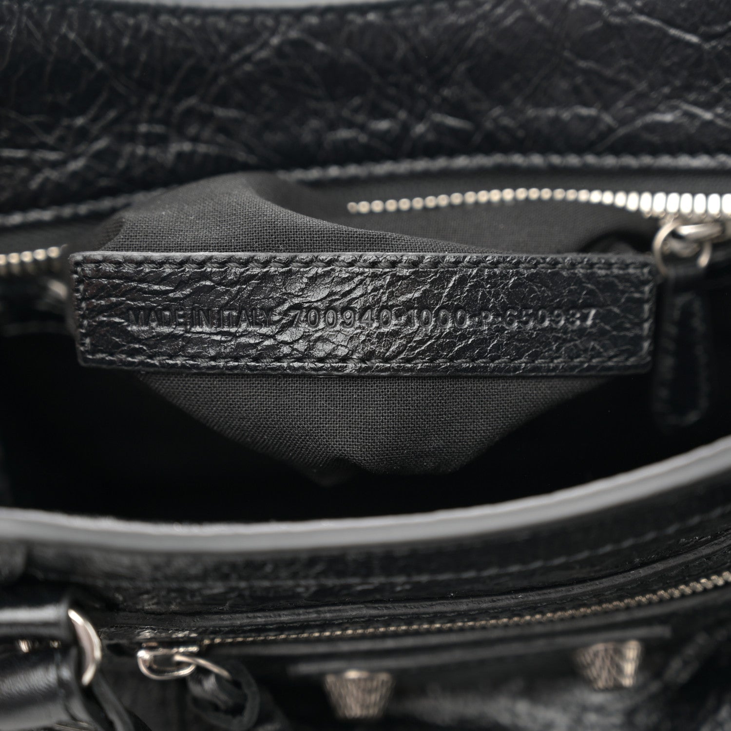 Balenciaga Agneau Arena Neo Cagole Handbag XS Black 8 of 11