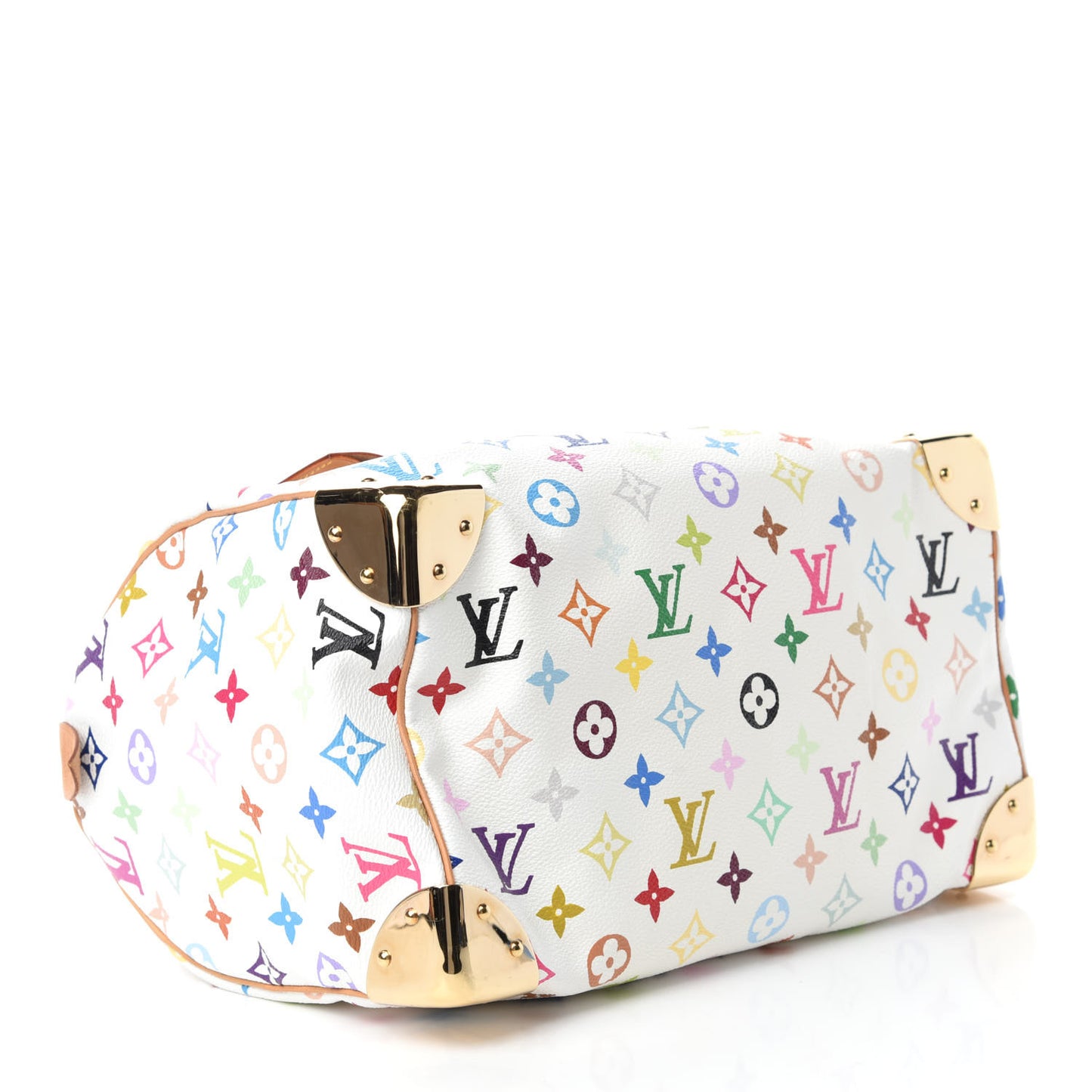Monogram Multicolor Speedy 30 White