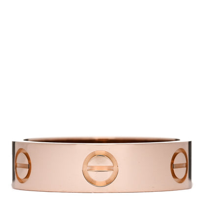 Cartier 18K Pink Gold 5.5mm LOVE Ring 57 8 3 of 4
