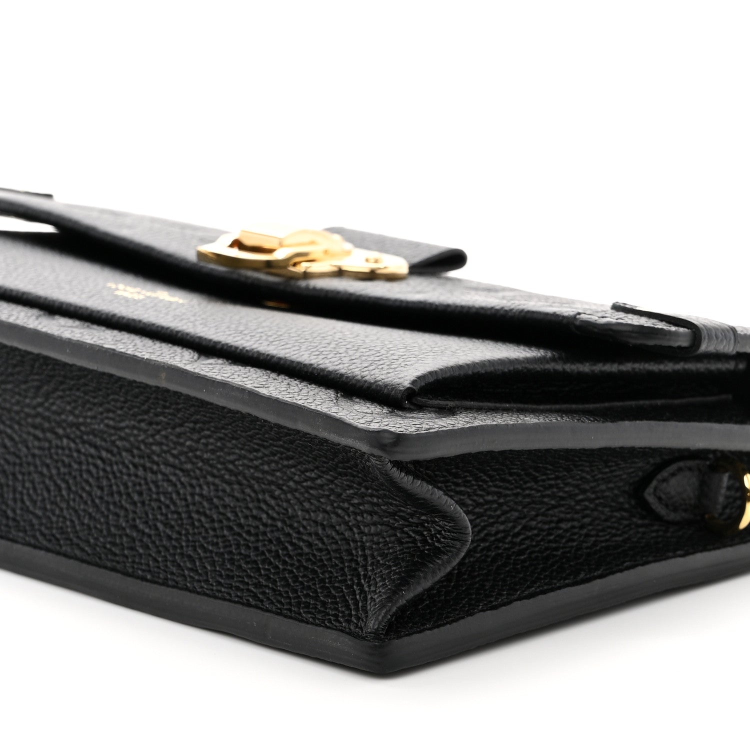 Louis Vuitton LOUIS VUITTON Empreinte Vavin Chain Wallet Black 8 of 9