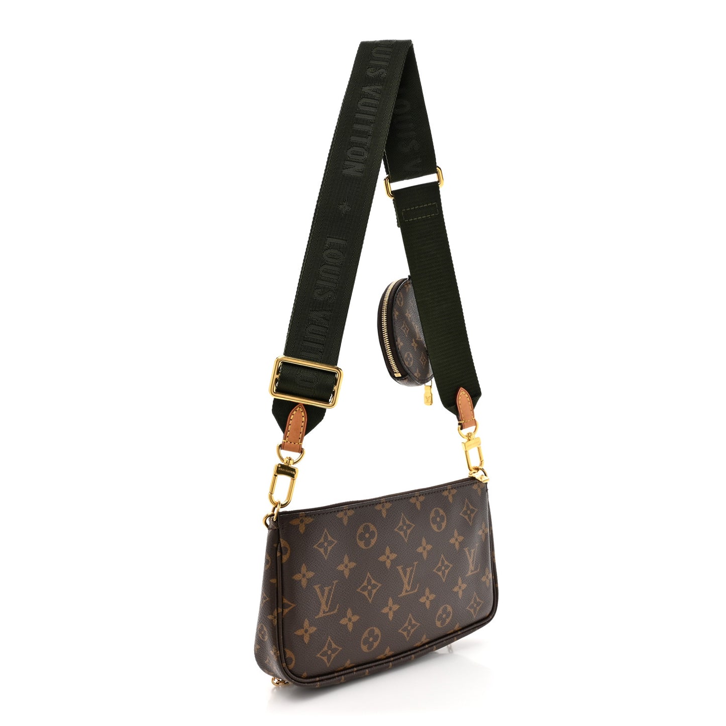 Monogram Multi Pochette Accessories Kaki