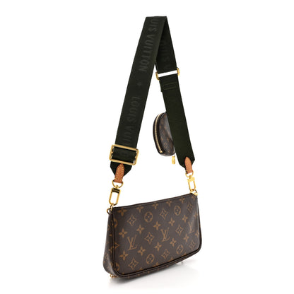 Louis Vuitton Monogram Multi Pochette Accessories Kaki 3 of 14