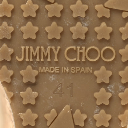 Jimmy Choo Patent Cork Prova Wedge Sandals 41 Latte 7 of 12