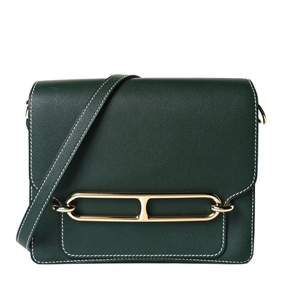 Hermes Evercolor Sac Roulis 23 Vert Anglais 1 of 6
