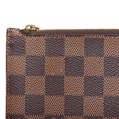 Louis Vuitton Damier Ebene Neverfull MM GM Pochette 7 of 9