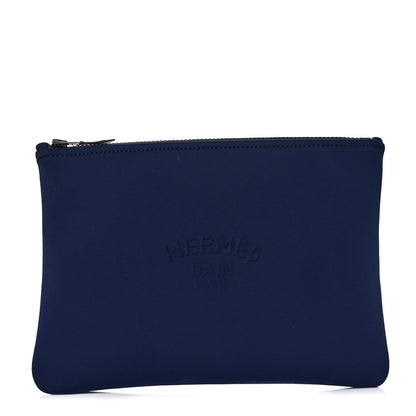 Hermes Neoprene Neobain Medium Case Marine 1 of 8