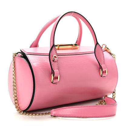 Prada Saffiano Mini Sybille Barrel Bag Begonia 3 of 8