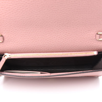 Gucci Dollar Calfskin Medium Betty Chain Wallet Soft Pink 5 of 9