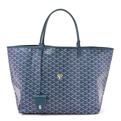 Goyard Iridescent Goyardine Saint Louis GM Pearly Blue 1 of 12