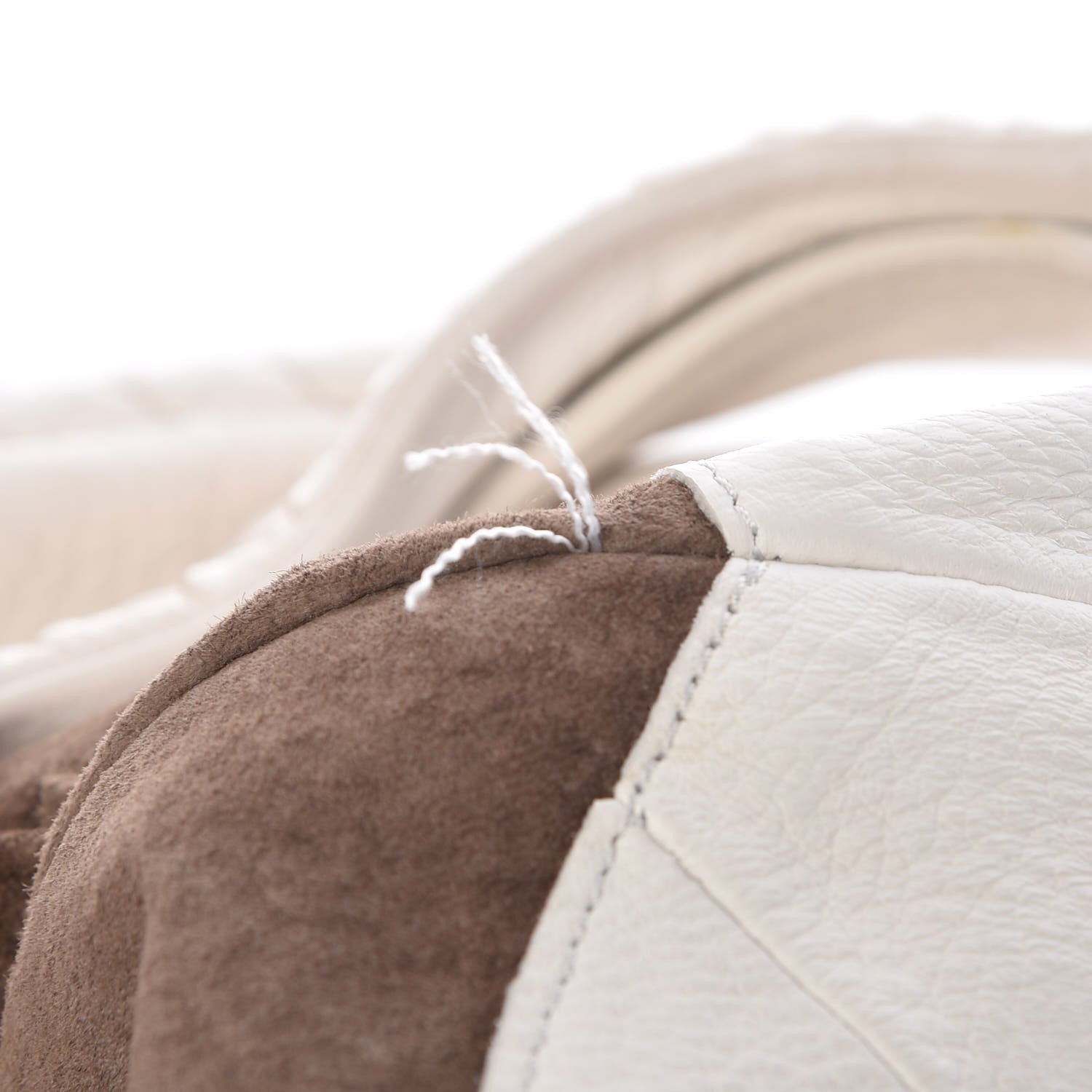 Bottega Veneta Cervo Deerskin Large Hobo Bianco White 8 of 16