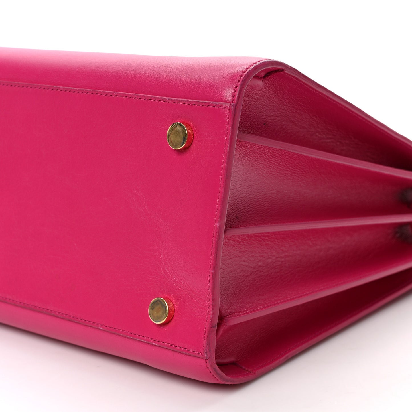 Calfskin Small Sac De Jour Lipstick Fuchsia