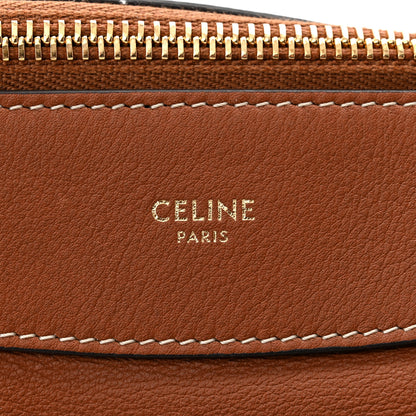 Celine Supple Calfskin Medium Romy Shoulder Bag Tan 6 of 11
