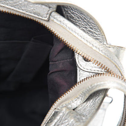 Balenciaga Metallic Agneau Classic Hardware Town Gris Aluminum 5 of 15