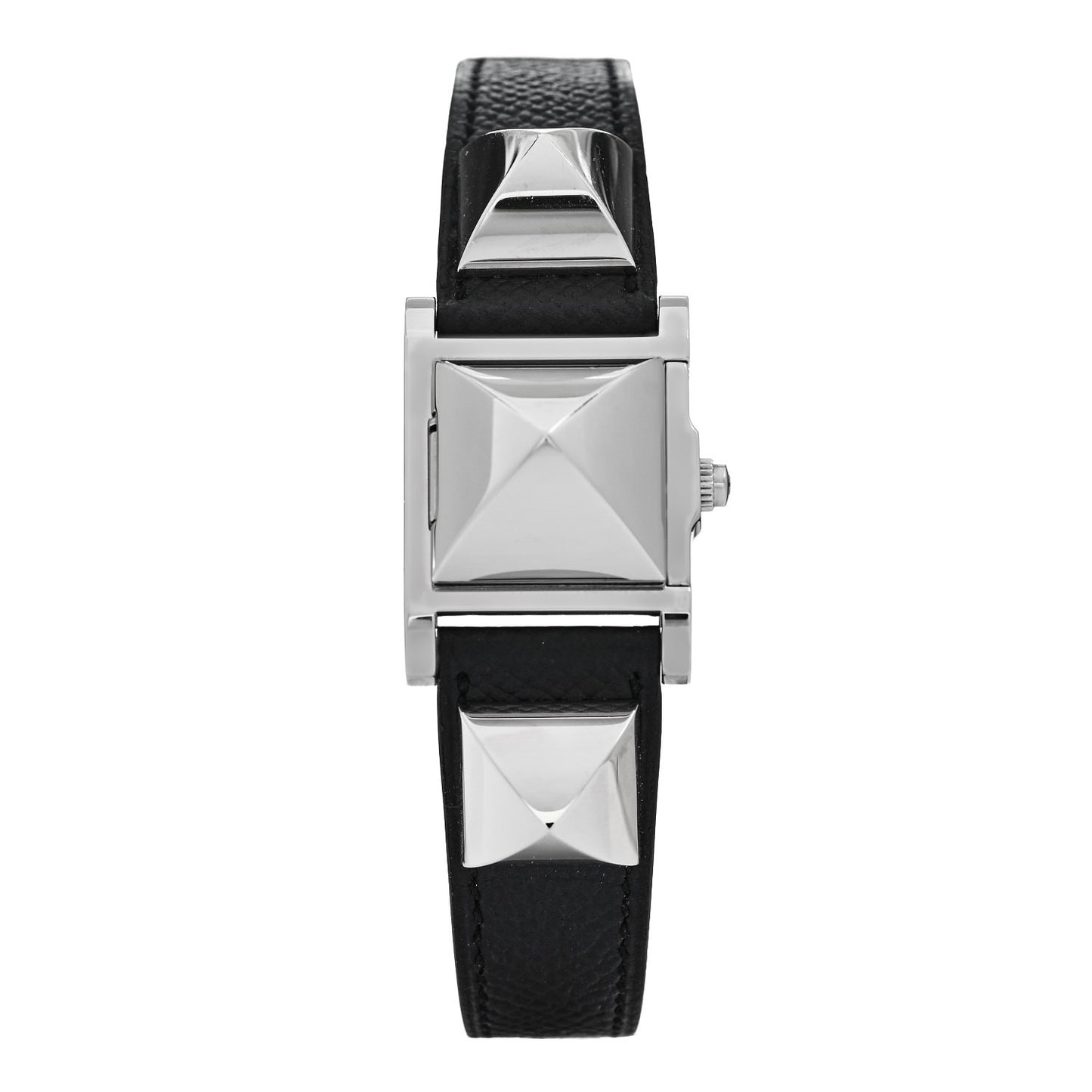 Stainless Steel Epsom 23mm Medor Quartz Watch Noir