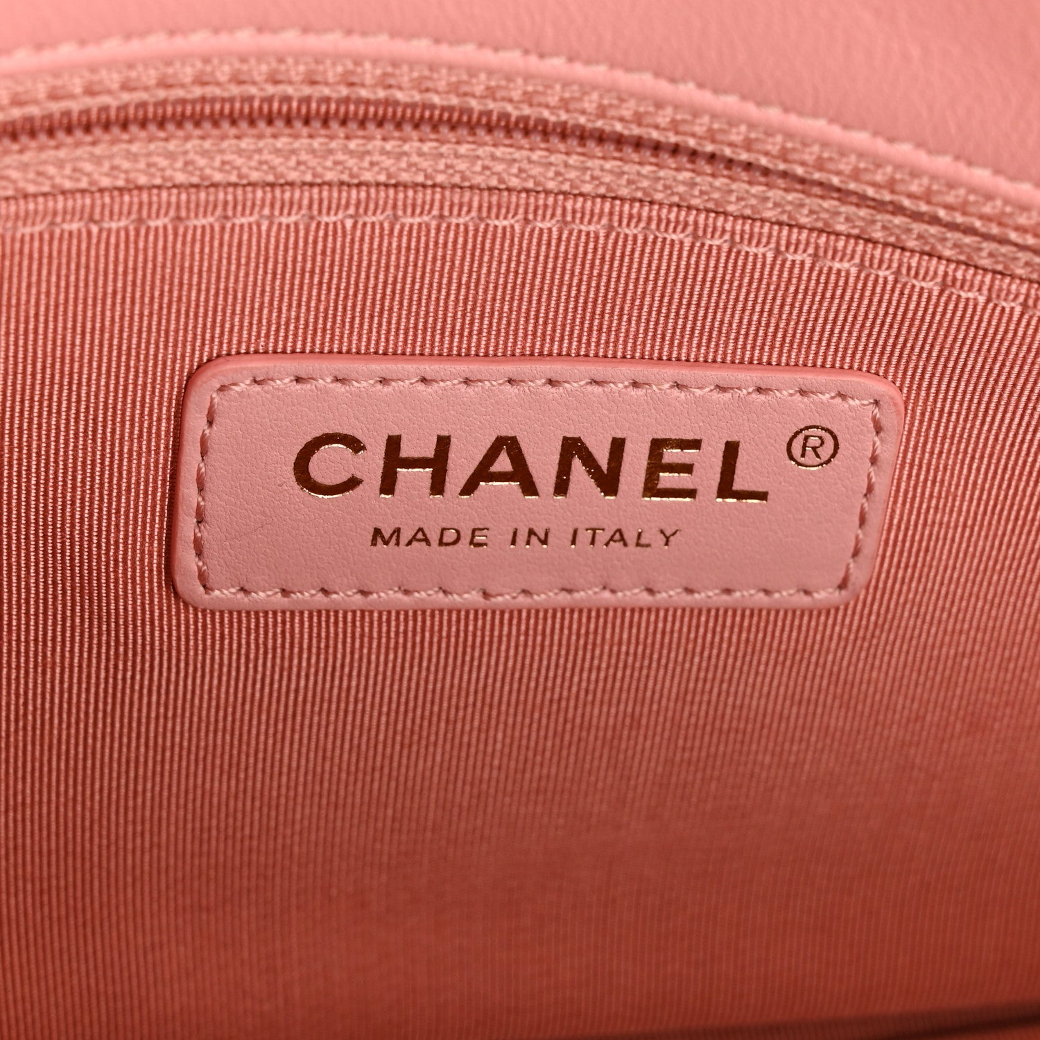Chanel Tweed Medium Pearl Handle Flap Pink Beige Orange Ecru 6 of 9