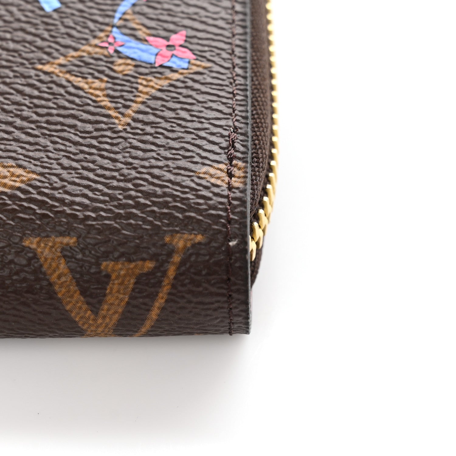 Louis Vuitton Monogram 2019 Christmas Animation Zippy Wallet Rose Ballerine 8 of 8