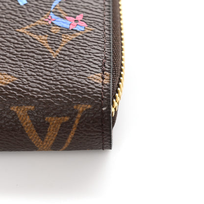 Louis Vuitton Monogram 2019 Christmas Animation Zippy Wallet Rose Ballerine 8 of 8