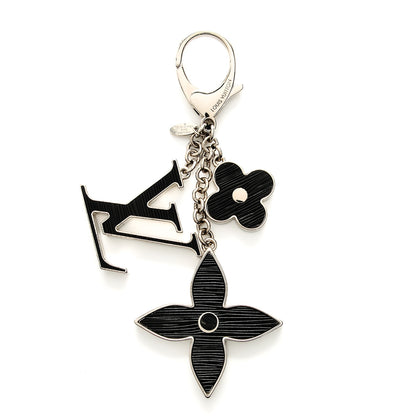 Louis Vuitton Fleur d'Epi Bag Charm Black 1 of 3