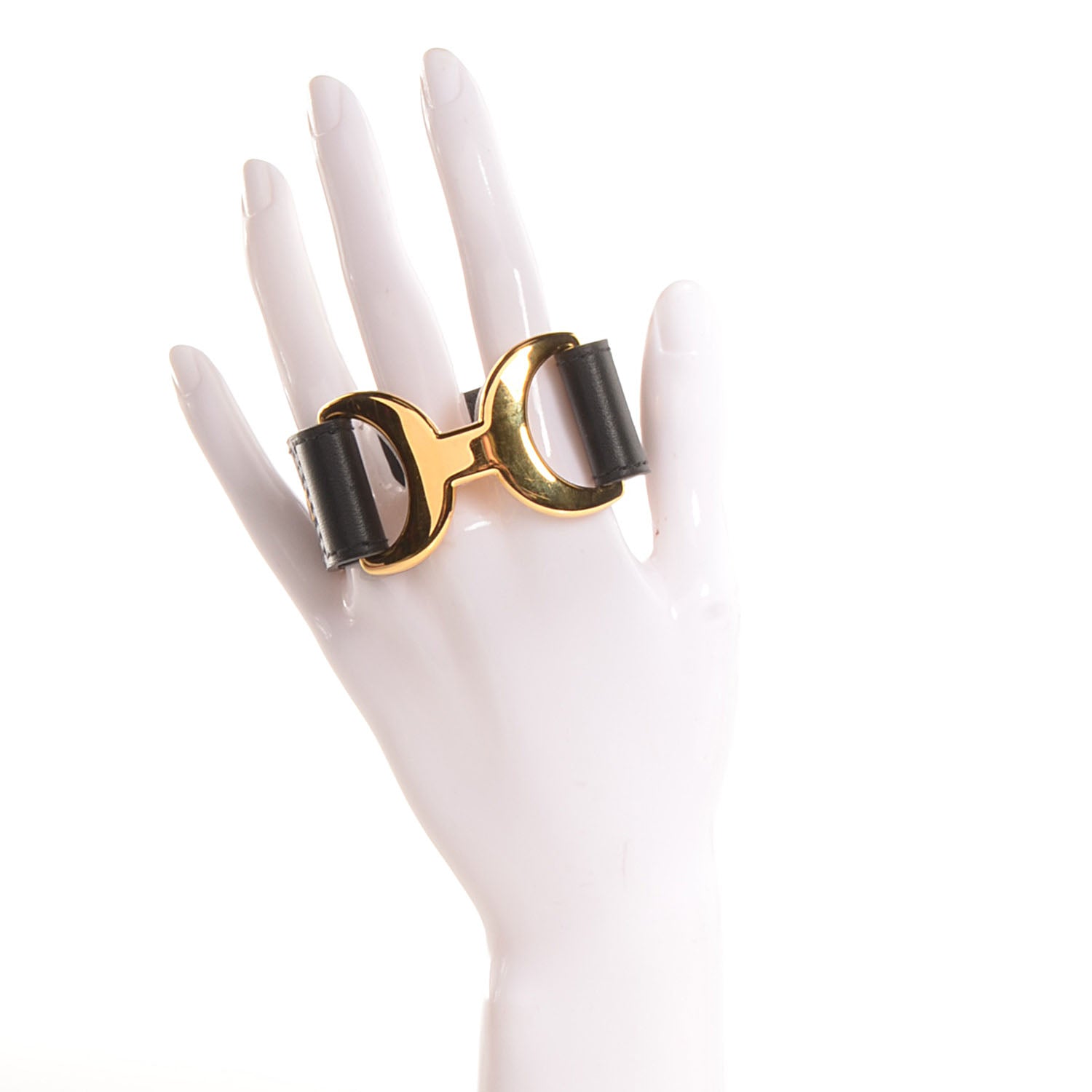 Hermes Chamonix Pavane Cuff Small Black 2 of 5