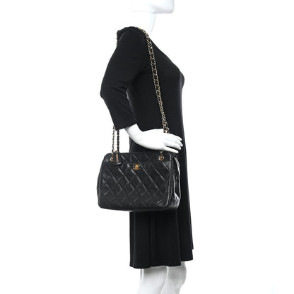 Chanel Caviar Quilted Shoulder Bag Black 2 of 21