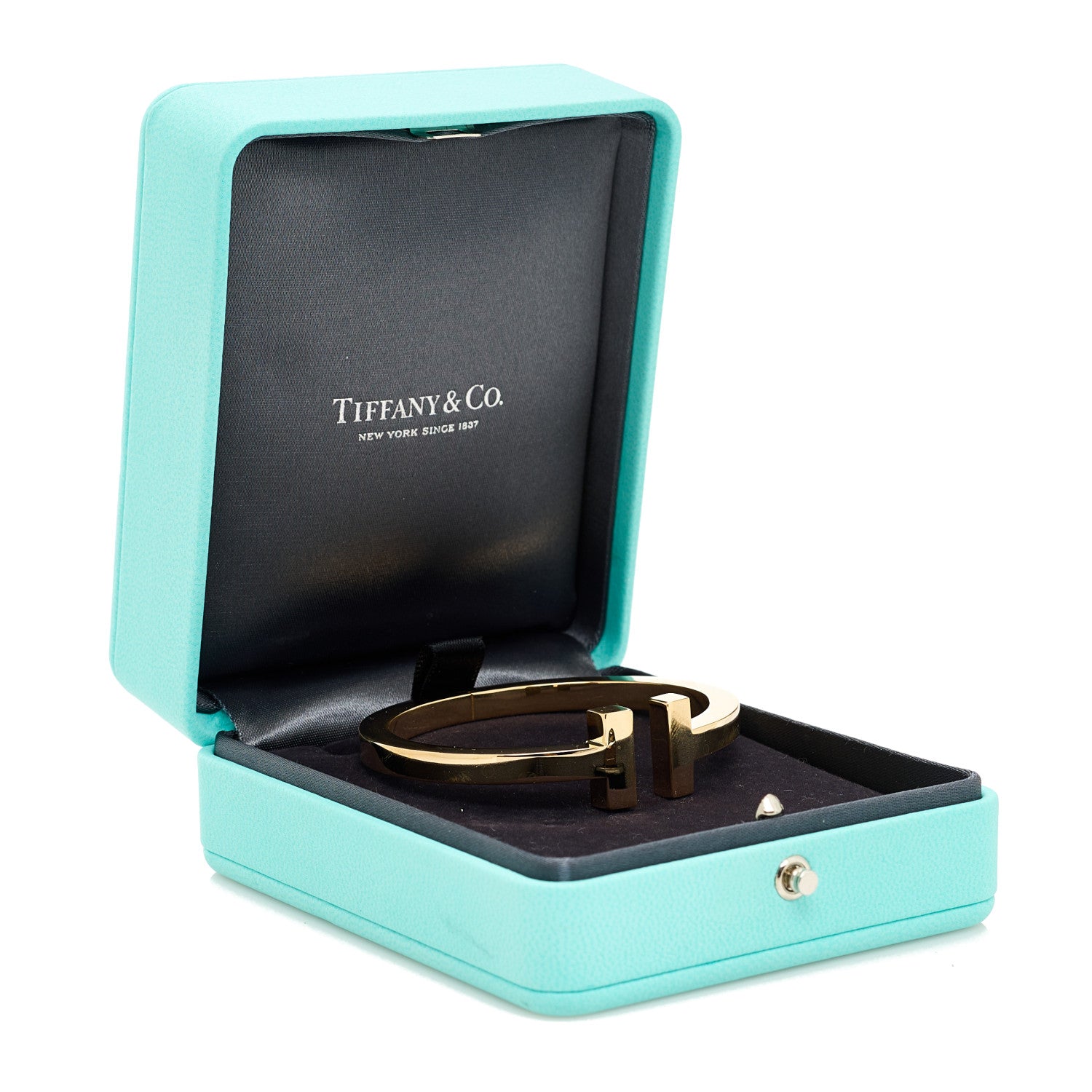 Tiffany 18K Yellow Gold T Square Bracelet 4 of 4