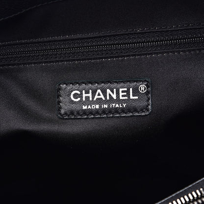 Chanel Caviar Quilted XL Grand Shopping Tote GST Black 6 of 11