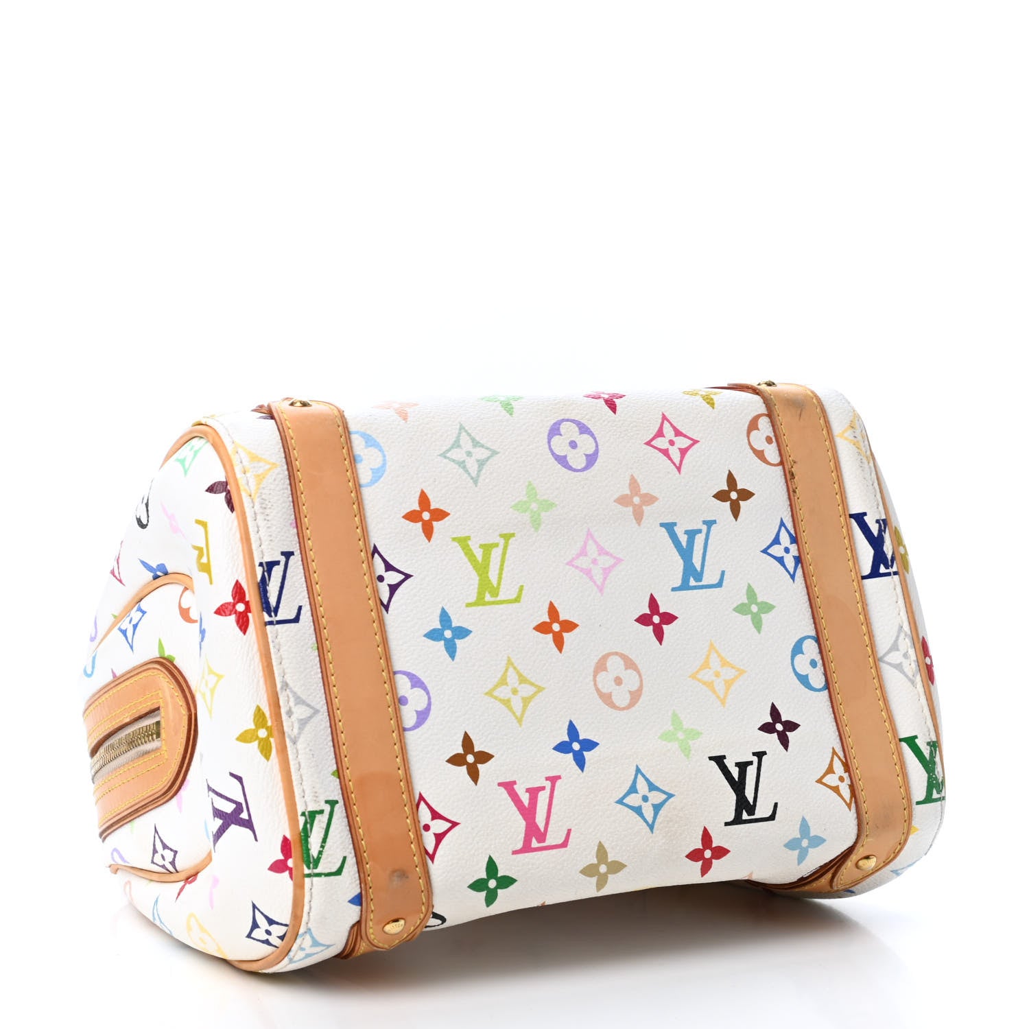 Louis Vuitton Monogram Multicolor Priscilla White 3 of 5